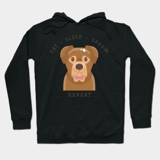 Dog Grooming Eat Sleep Groom Repeat, Dog Quotes Hoodie